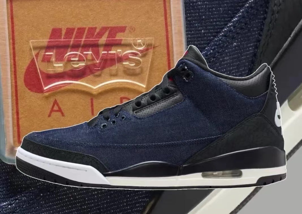Air Jordan 3 Retro x Levi's Índigo