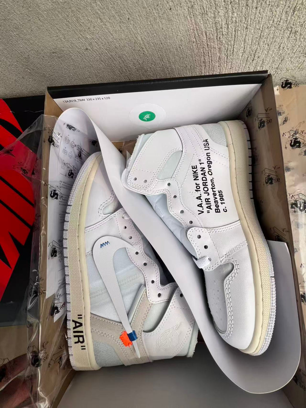 Off-White x Air Jordan 1 Alaska